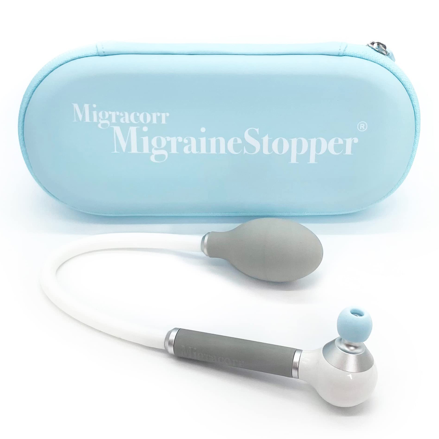 Migracorr Migraine Stopper, urządzenie do łagodzenia bólu głowy spowodowanego migreną, 1 sztuka
