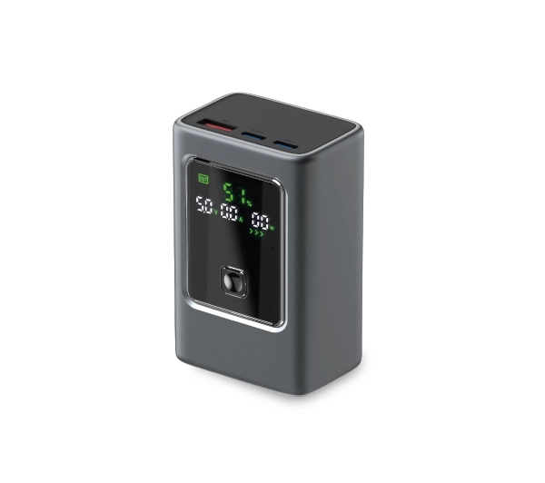 SBS TTBB10000LCDPD35 LCD Power Bank 10000mAh PD 35W Szary