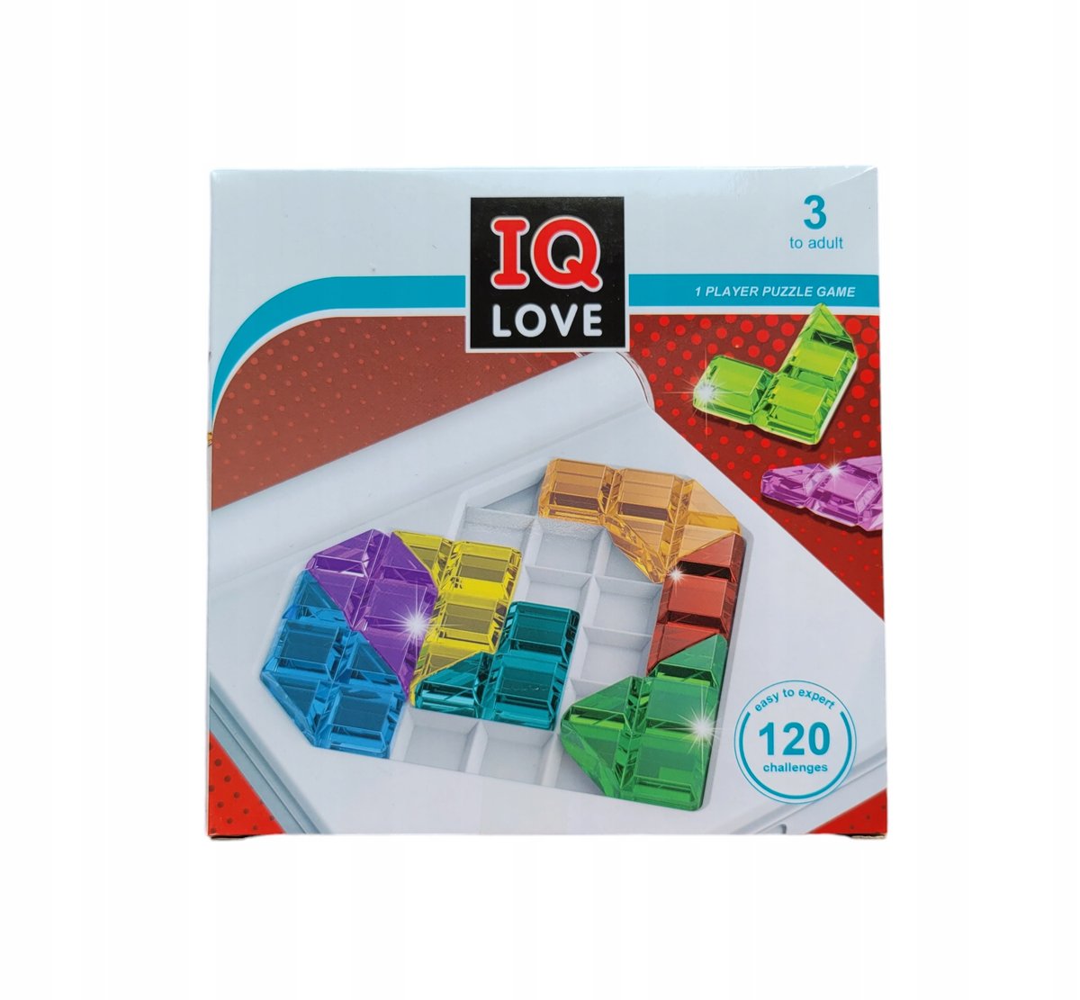 Zabawka Logiczna Iq Love Puzzle Game Łamigłówka Układanka Serce