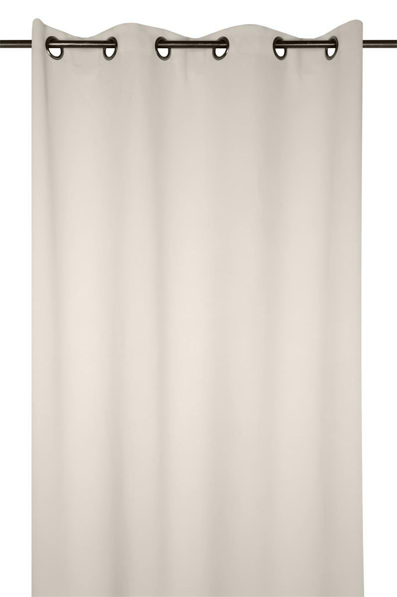 Elegancka Zasłona NOTTE 135x250cm Écru Zaciemniająca