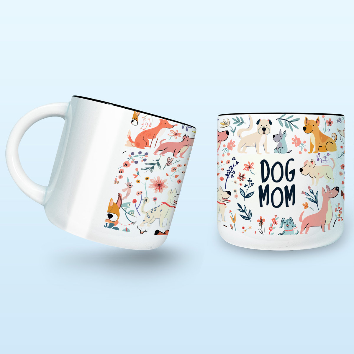 Kubek DOGMOM dla miłośnika zwierząt