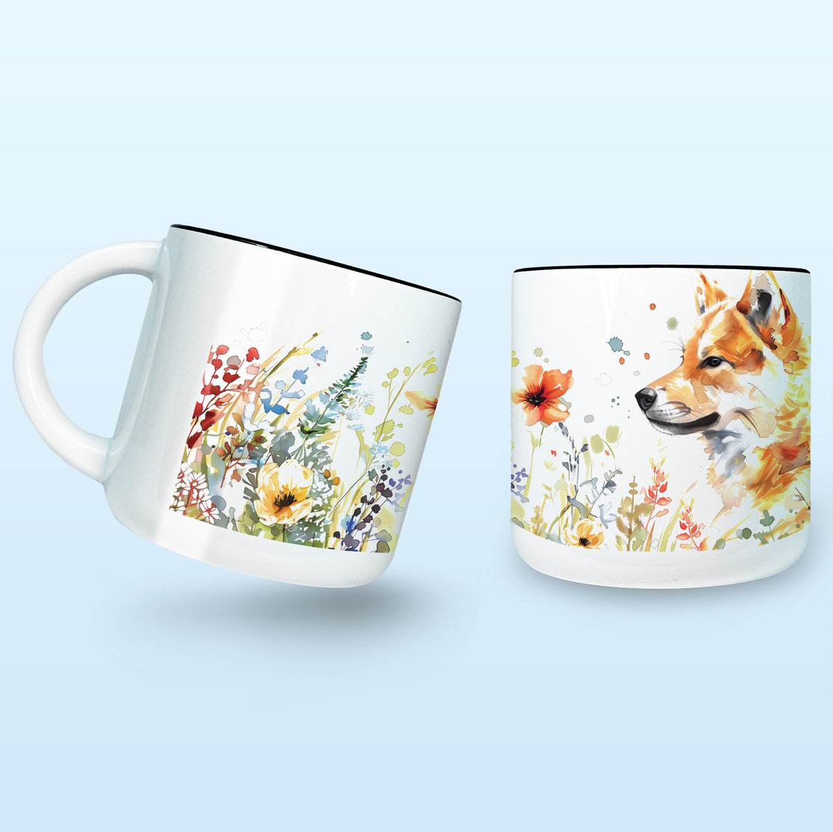 Kubek z Psem Shiba Inu