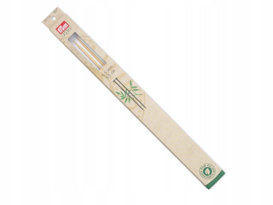 Druty proste bambusowe Prym 3.5 33cm 222114 .