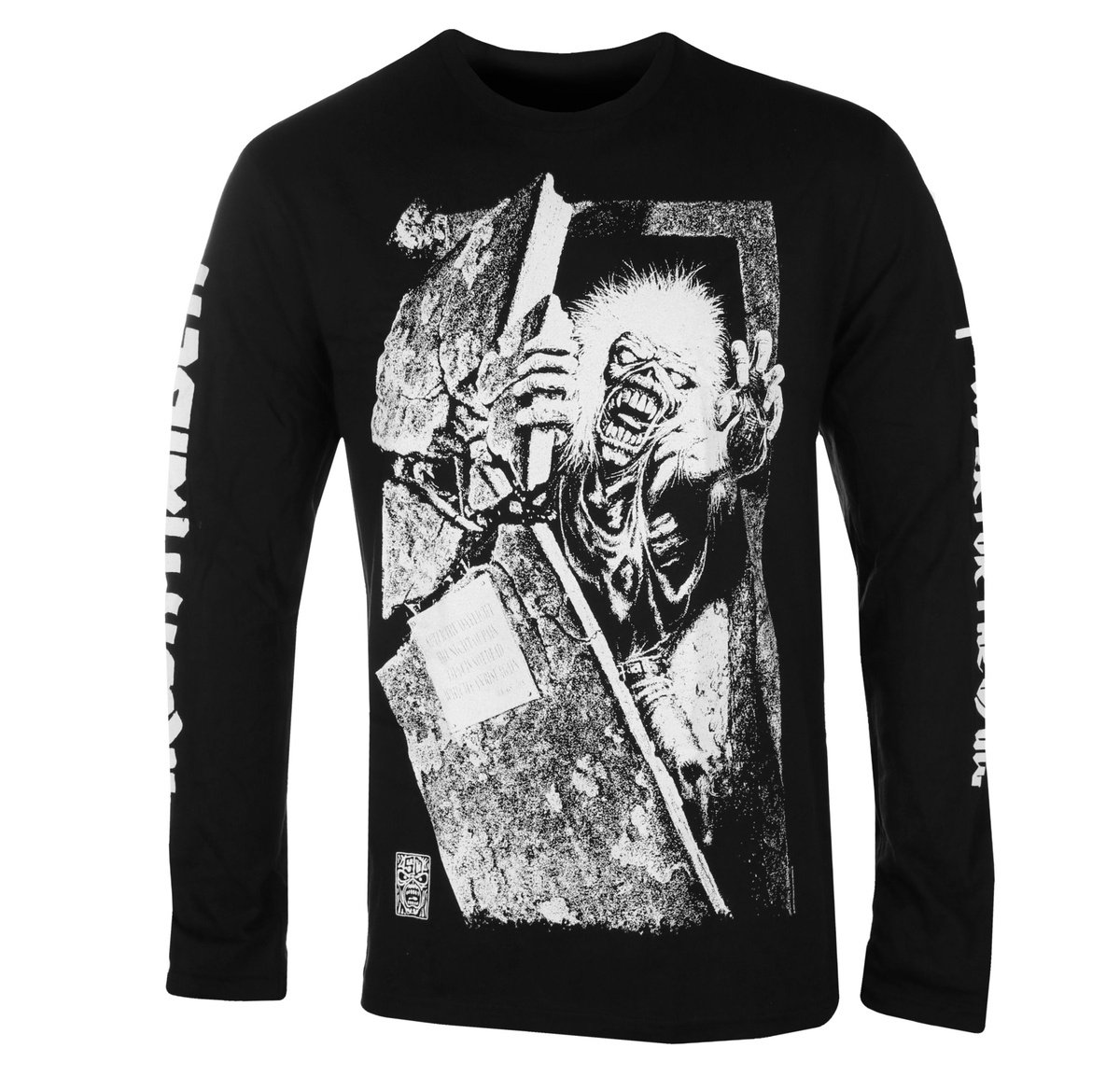 longsleeve IRON MAIDEN - NO PRAYER GRAVE ISOLATED-M