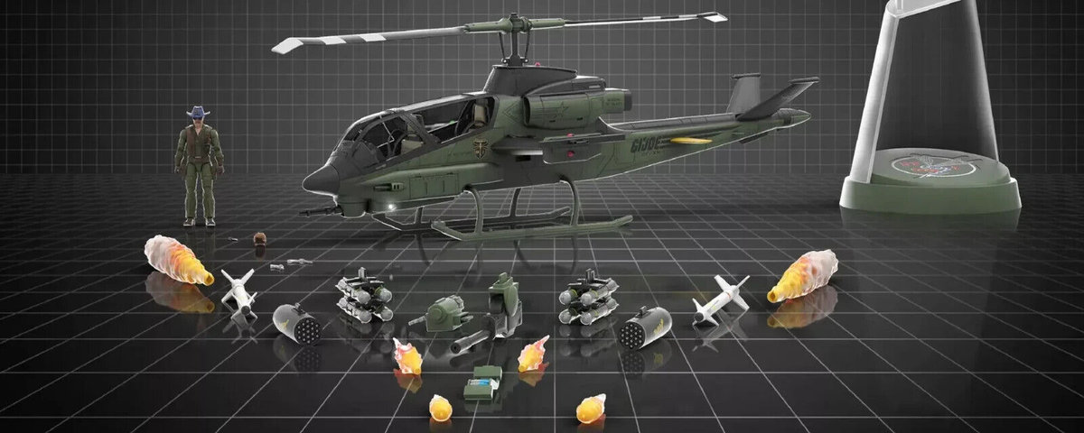 Haslab G.I. Joe Classified Series G.I. Joe Assault Copter Dragonfly (XH-1)