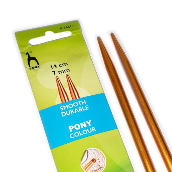 KOŃCÓWKI DRUTÓW 7MM 14CM PONY 54515 DO ŁĄCZENIA ŻYŁKĄ .