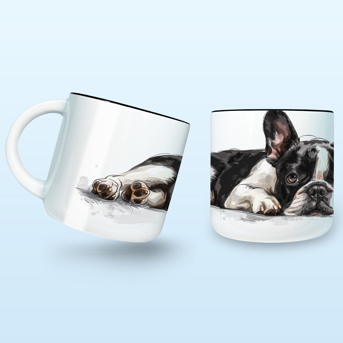 Kubek z Psem Boston Terrierem
