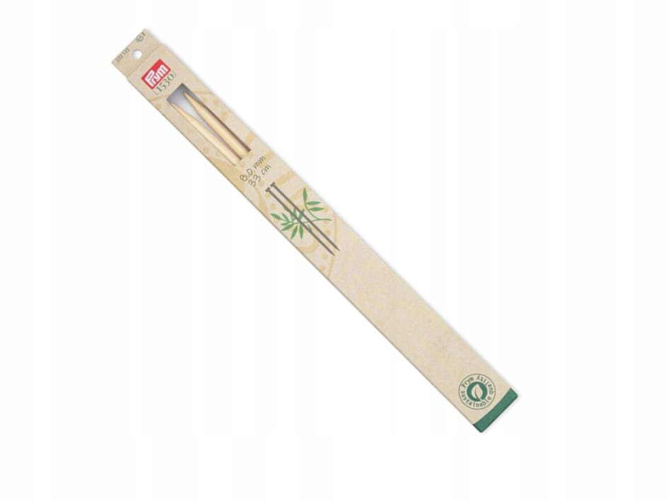 Druty proste bambusowe Prym 8.0 33cm 222122 .