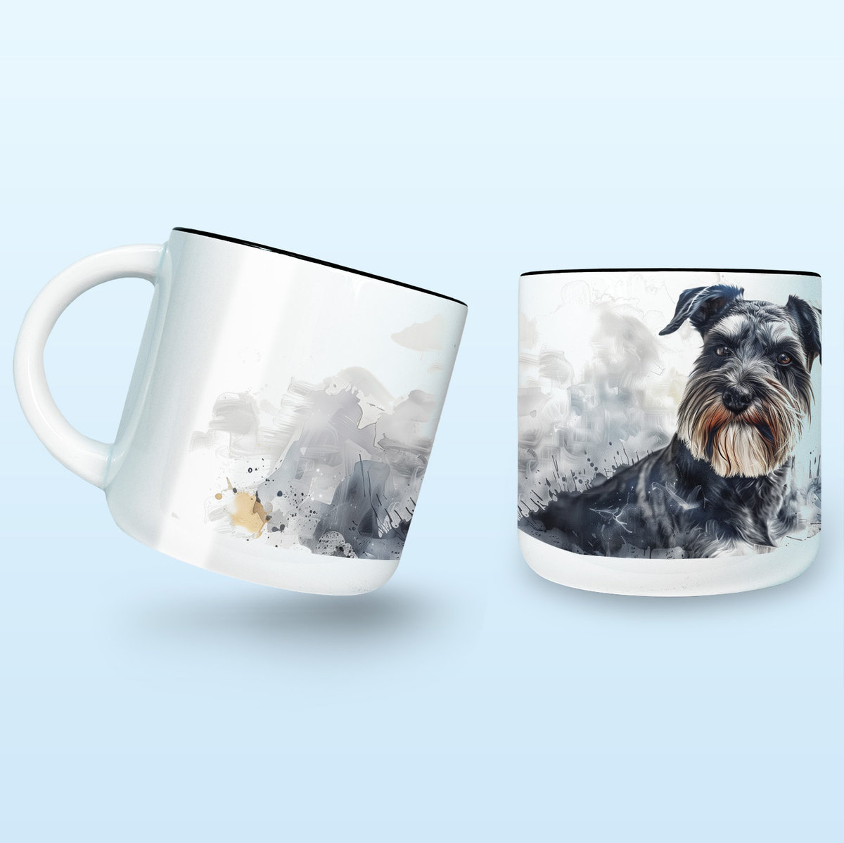 Kubek z Psem Sznaucer