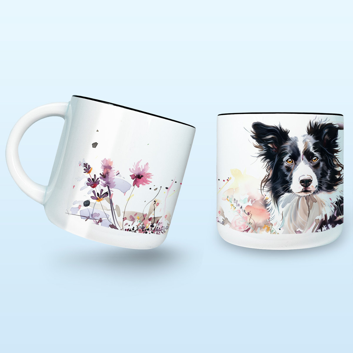 Kubek z Psem Border Collie