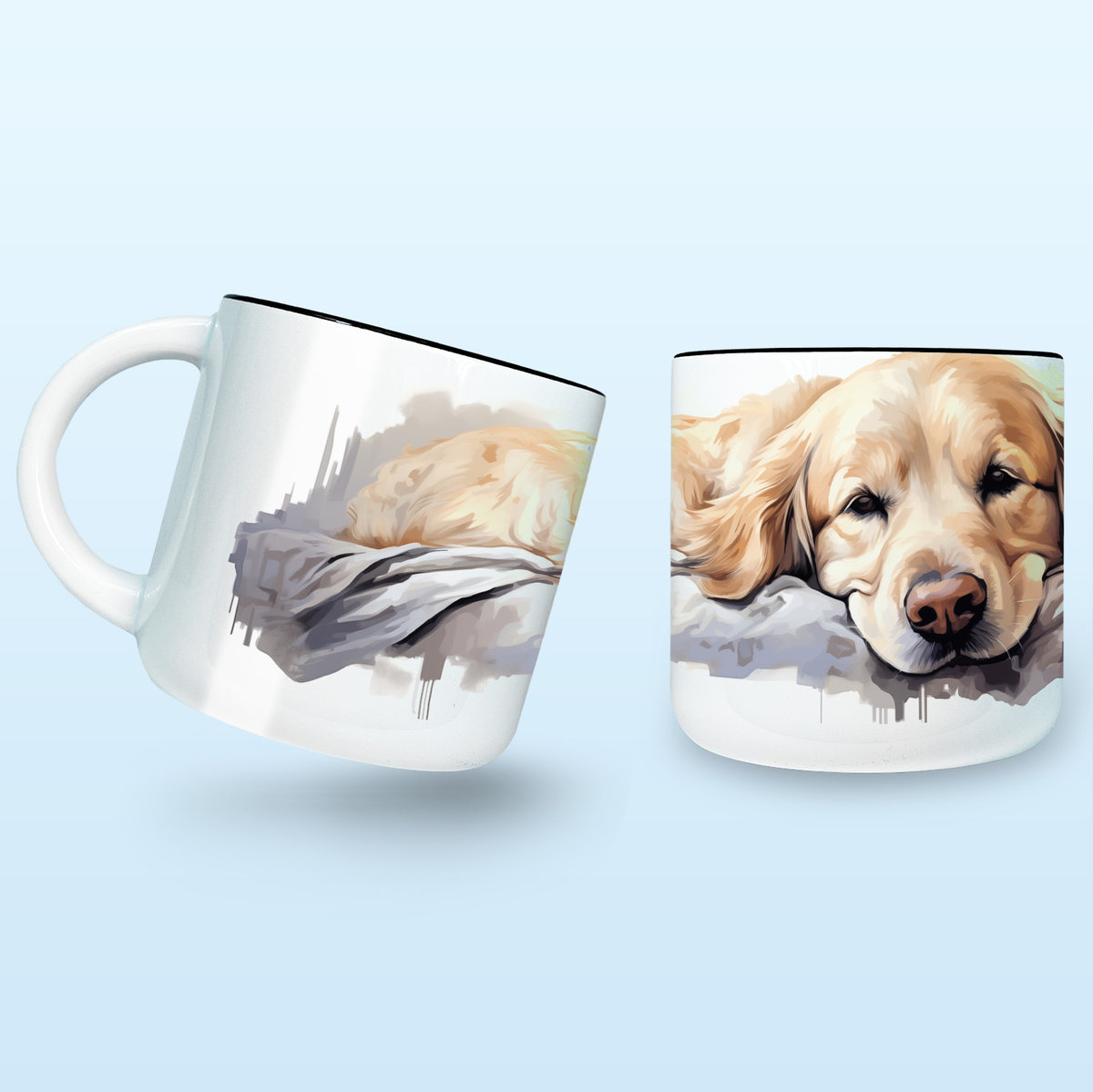 Kubek z Psem Goldenem