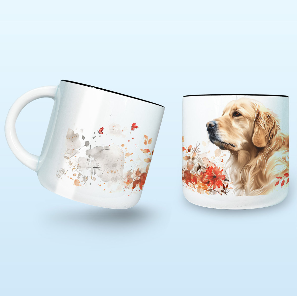 Kubek z Psem Golden Retriever