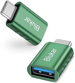 Blukar 2 szt adapter USB C do USB duza kompatybilnosc