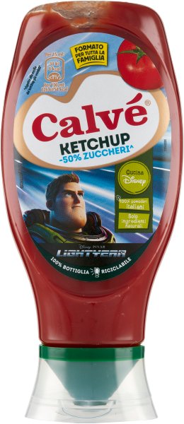 Ketchup dla dzieci Kids meno 50% Zuccheri 460g - Calve