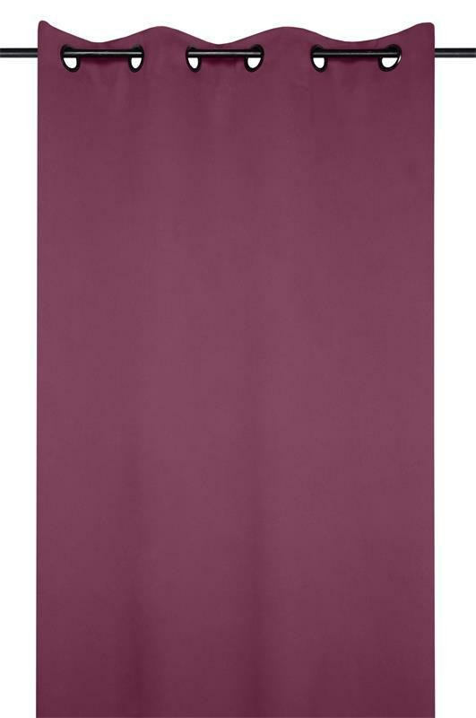 Zasłona NOTTE 135x250 Fioletowa Zaciemniająca