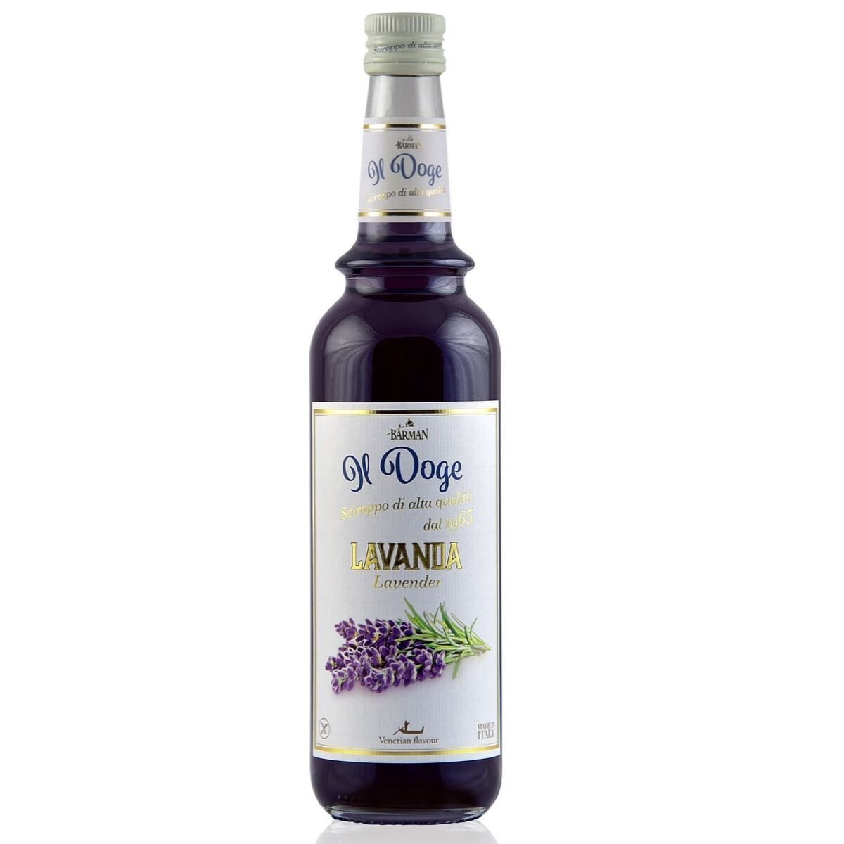 Syrop barmański, do drinków LAWENDA 700 ml