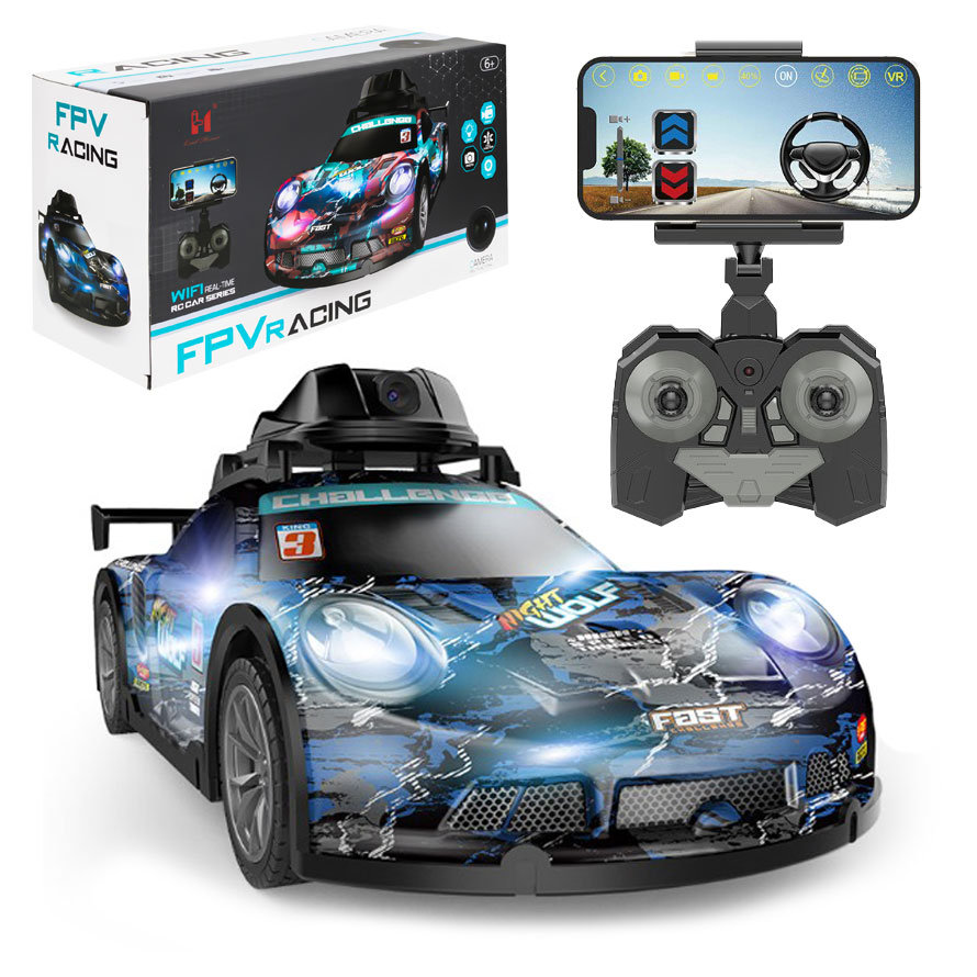 Auto Z Kamerą Wifi Podgląd Na Żywo Samochód Oświetlenie Led Drift + Pilot