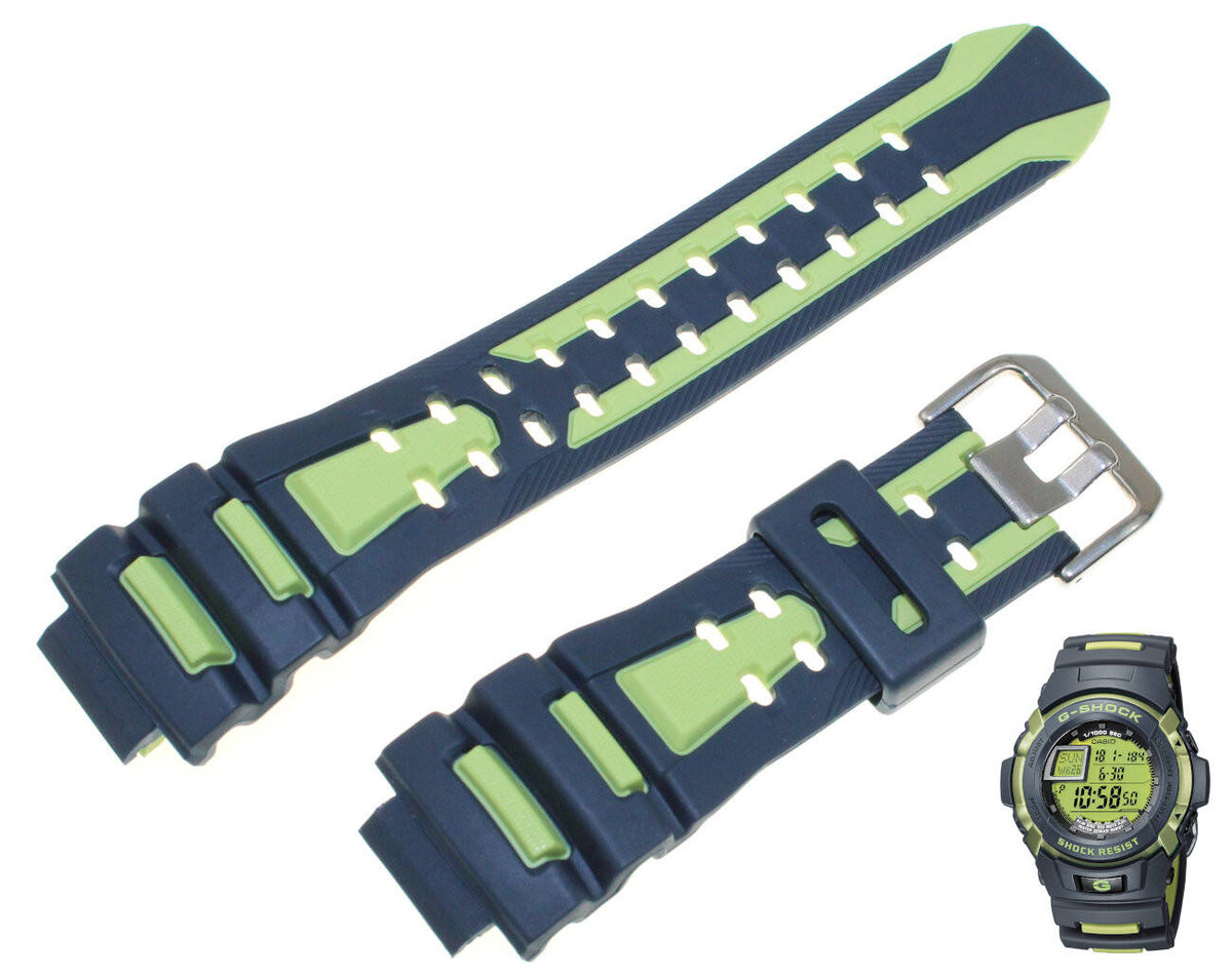 Pasek do zegarka Casio G-Shock G-7710 czarno-zielony 10288809