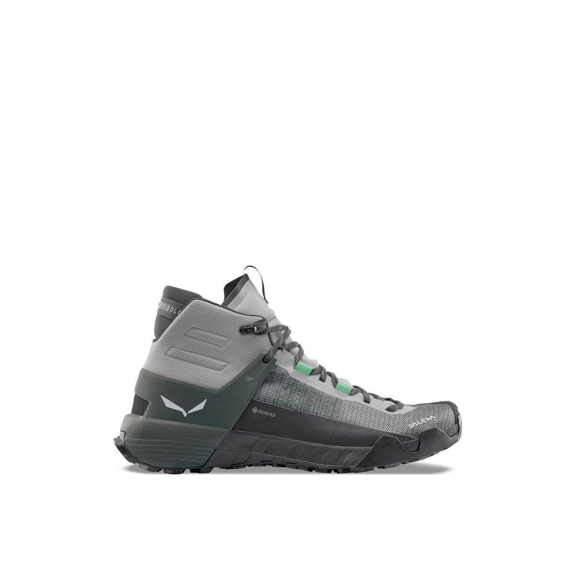 Męskie buty turystyczne Salewa Wildfire Nxt Mid Gtx M Rozmiar butów (UE): 44 / Kolor: szary/zielony