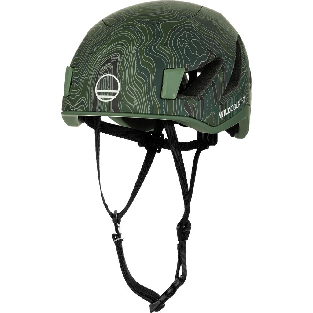 Kask wspinaczkowy Wild Country Syncro green ivy