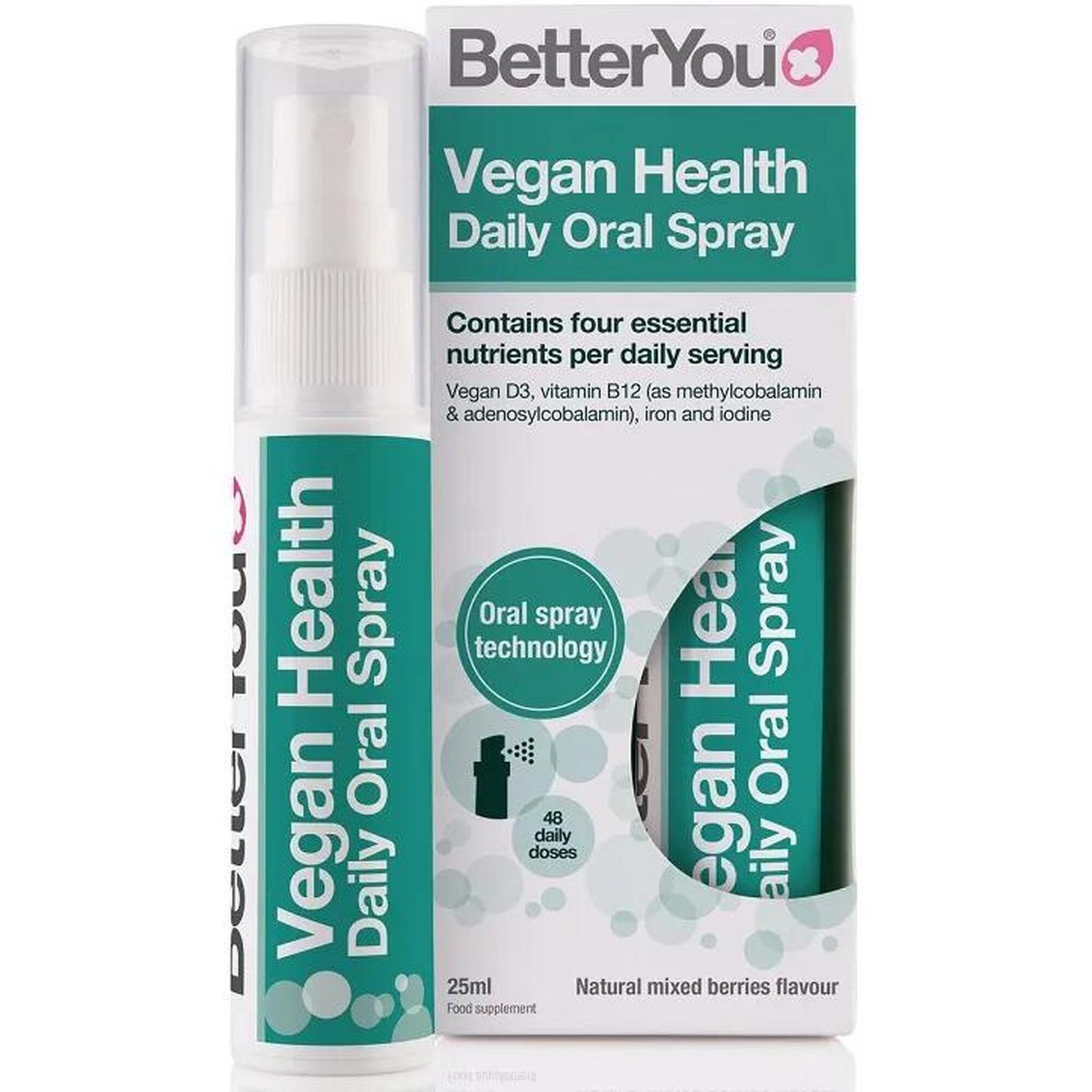 BetterYou Vegan Health Daily Oral Spray (25 ml)