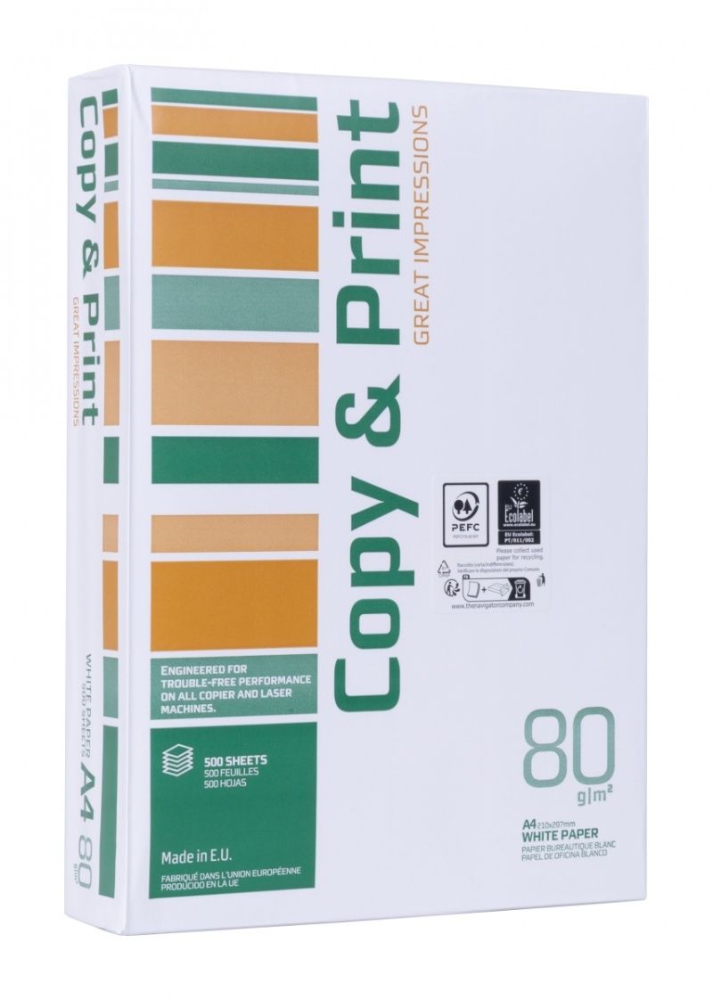 Papier ksero COPYPRINT, A4, klasa C, 80gsm, 500 ark.