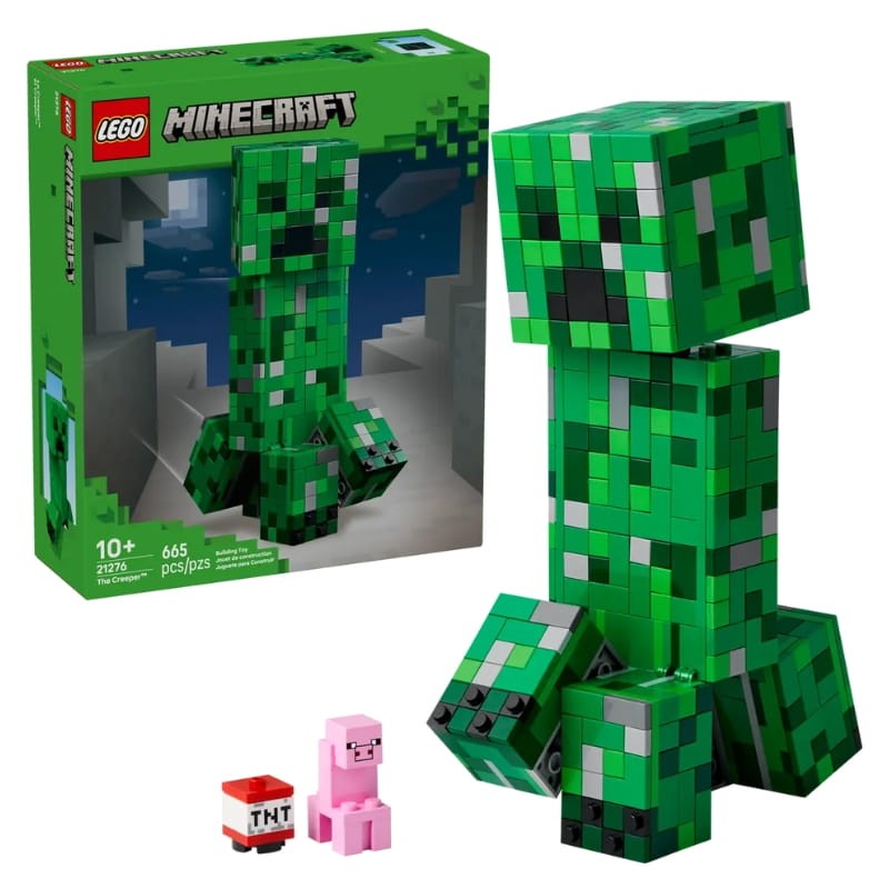 Lego Minecraft Creeper 10+