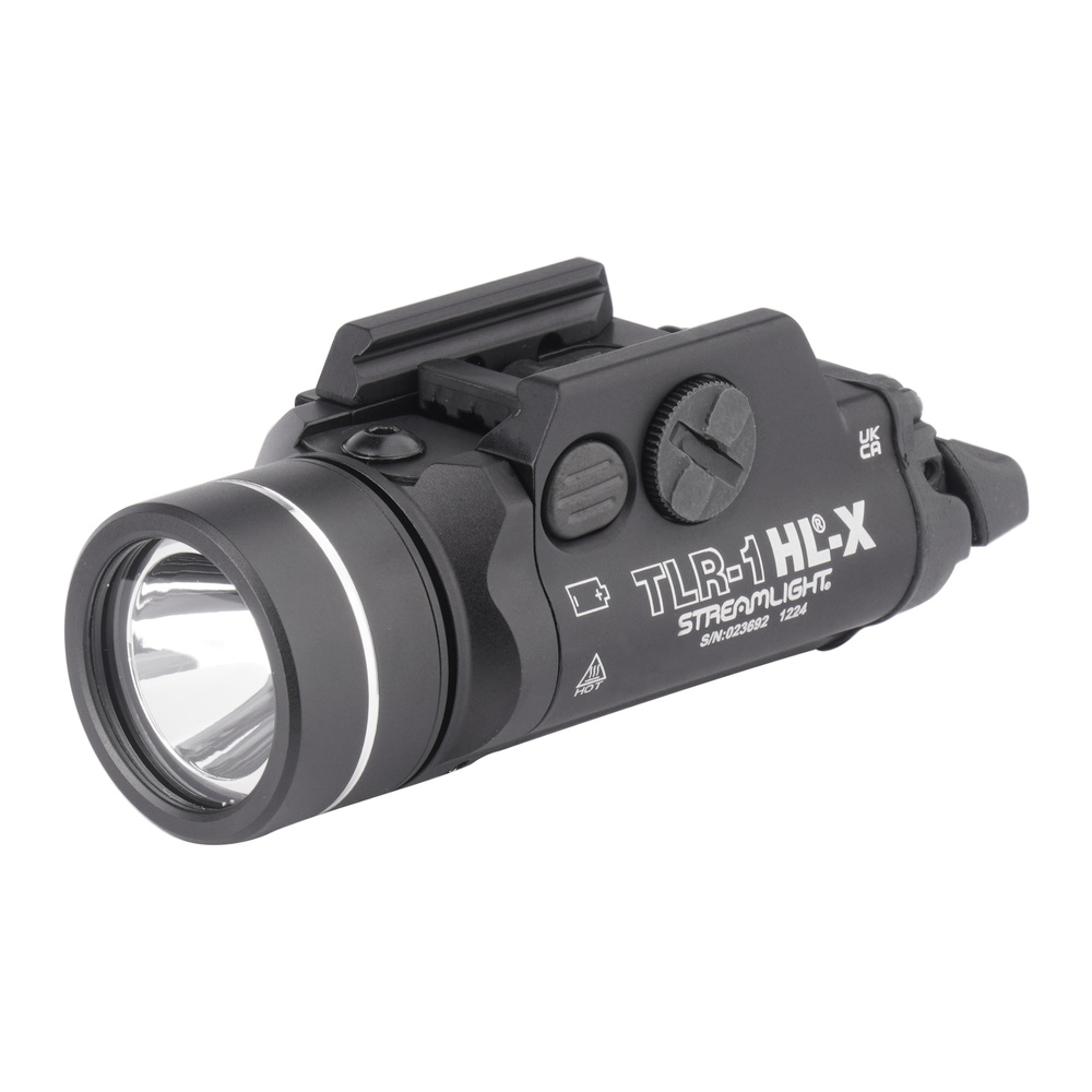 Streamlight - Latarka taktyczna LED na broń TLR-1 HL-X - 1500 lm - Picatinny - Czarny - L-69501
