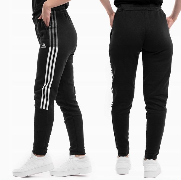 top adidas Spodnie damskie dresowe treningowe Tiro 21 Sweat dresy roz.S