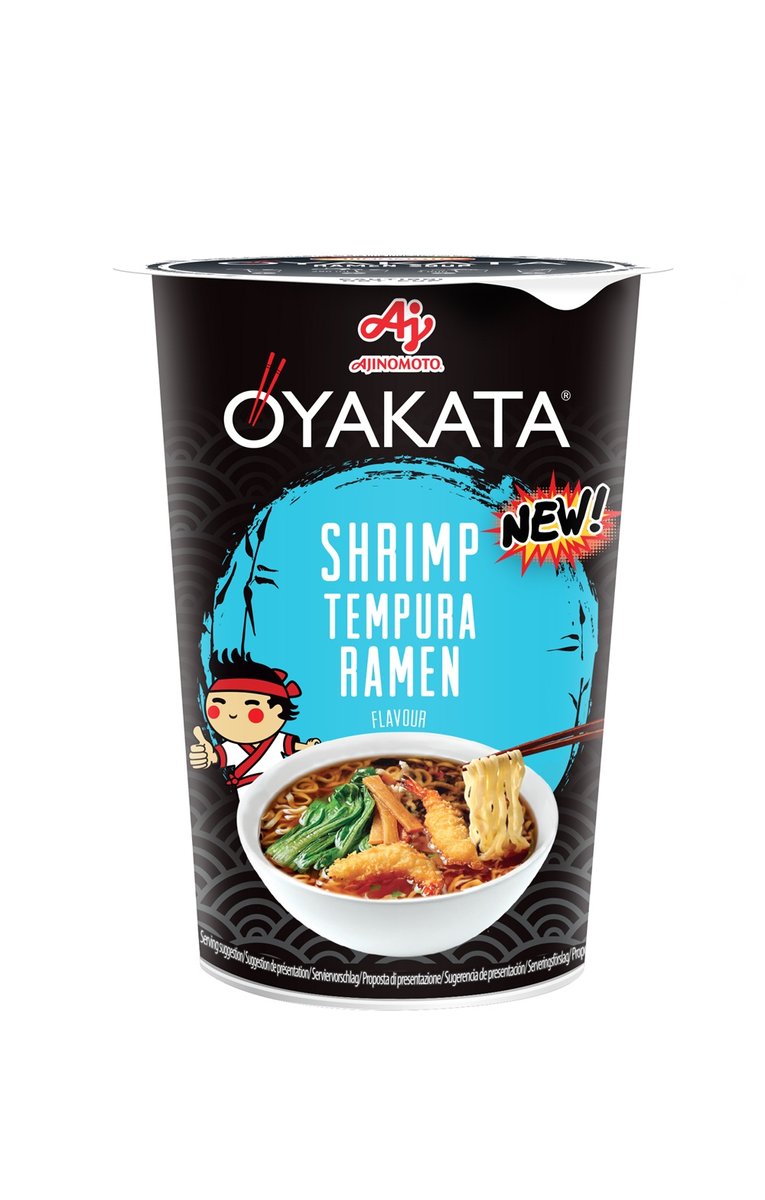 Oyakata Zupa Japońska SHRIMP TEMPURA RAMEN kubek 61g