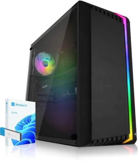 KOMPUTER GAMINGOWY DO GIER ATOM X9 / RYZEN 5 / RTX 3060 12GB / 64GB / WiFi