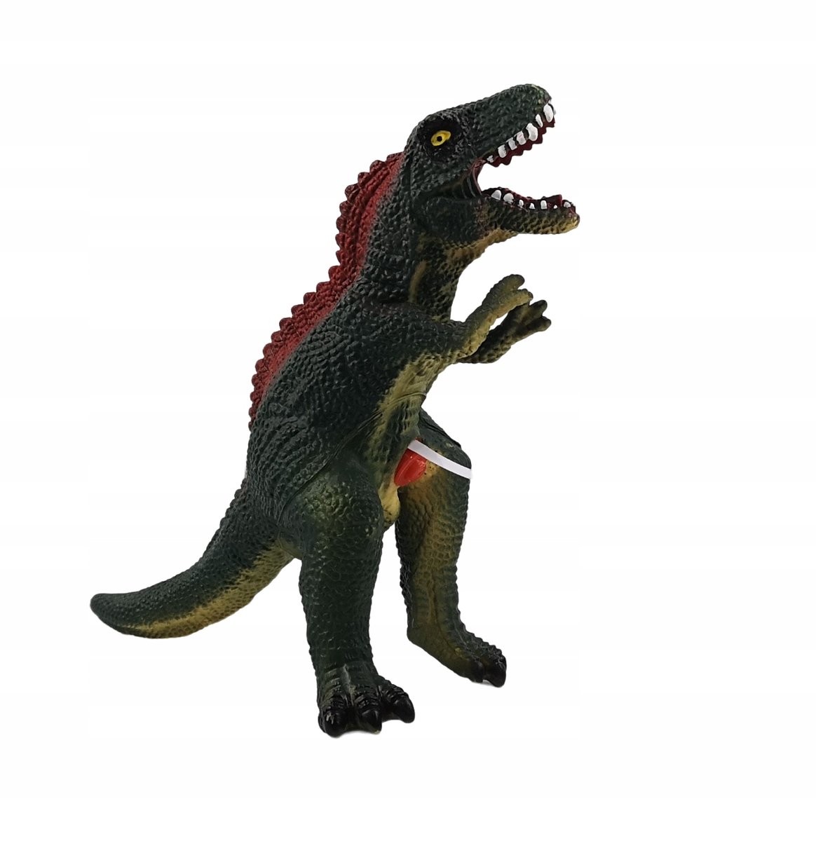 DUŻY GUMOWY DINOZAUR Z DŹWIĘKIEM
