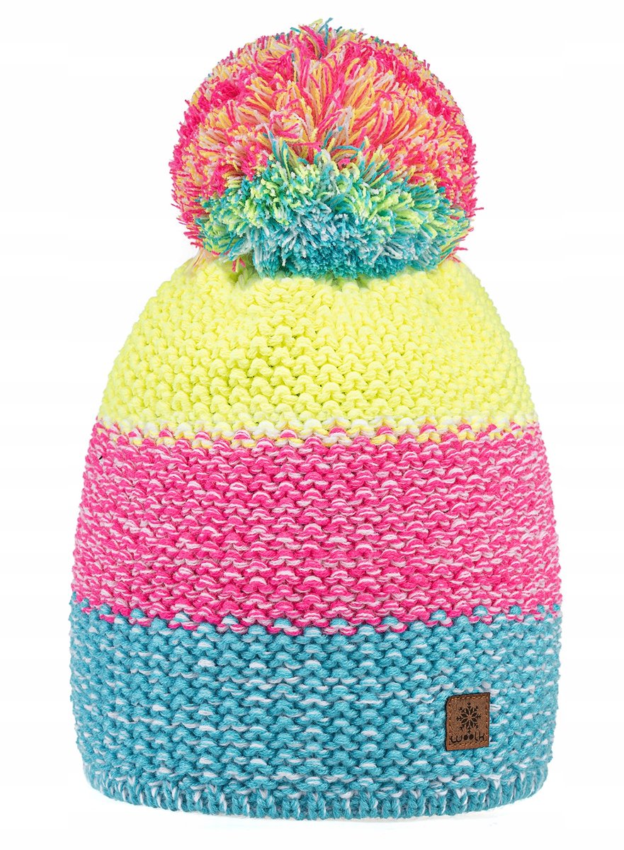 ZIMOWA CZAPKA NA NARTY CIEPŁA POLAR WOOLK JERRY