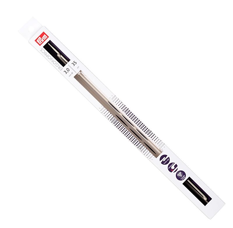 druty proste PRYM ERGONOMICS 3' 35cm 190352 ,