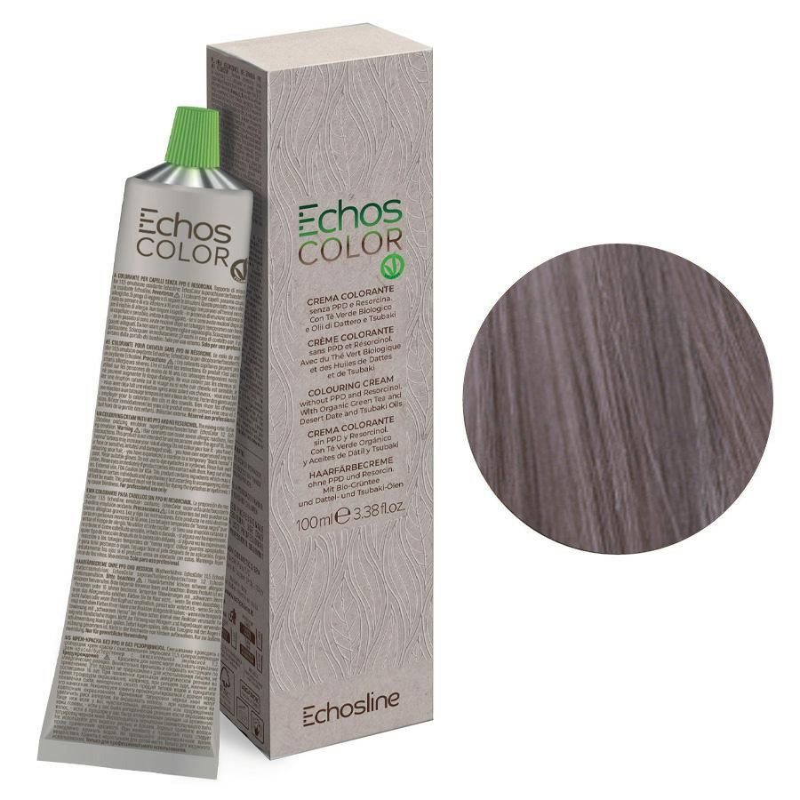 Echosline Echoscolor, kremowa farba do włosów, 7.12, 100ml