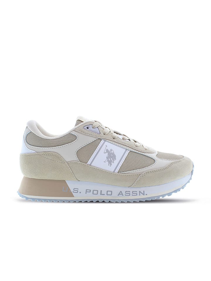 U.S. Polo Assn. Sneakersy w kolorze beżowym