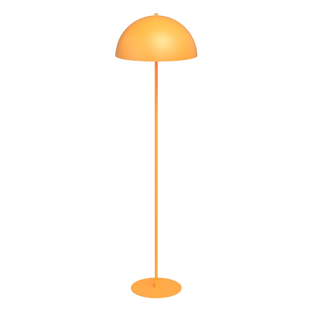 Lampa podłogowa w kolorze pomarańczowym 1458/LP1 z serii MOGU LP1 OR