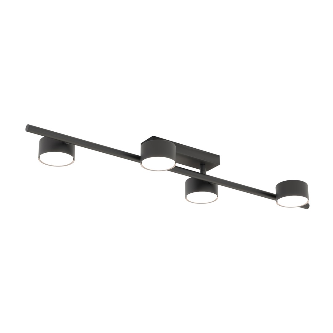 Lampa sufitowa na 4 żarówki GX53 1467/4 z serii BET 4 BL