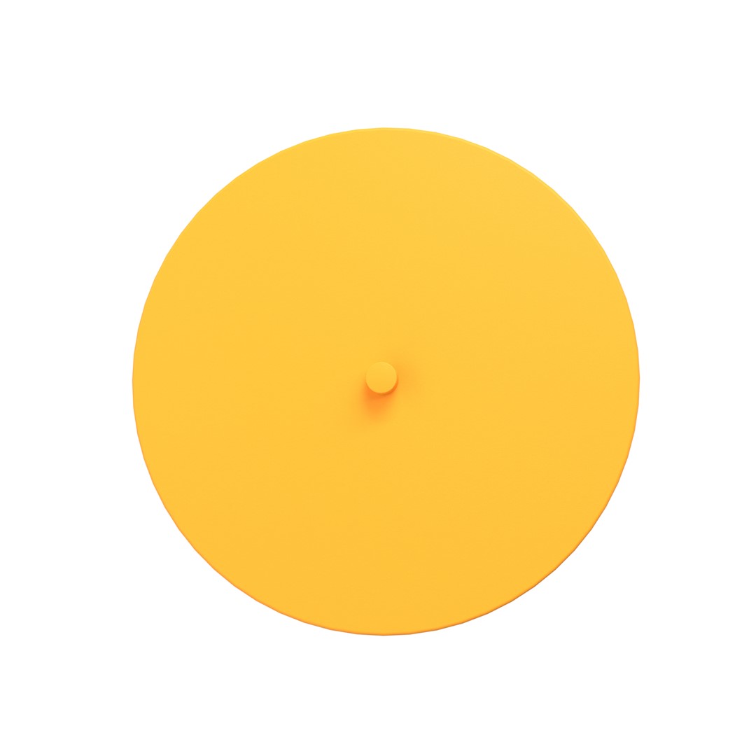 Kinkiet ścienny o okrągłej, płaskiej formie 1455/K2 z serii NEMO K2 OR