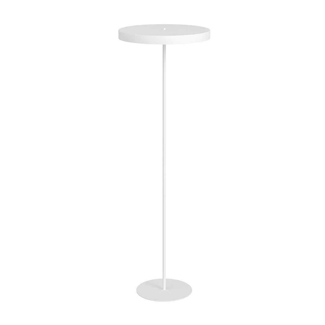 Prosta lampa podłogowa w kolorze białym 1456/LP3 z serii NEMO LP3 WH