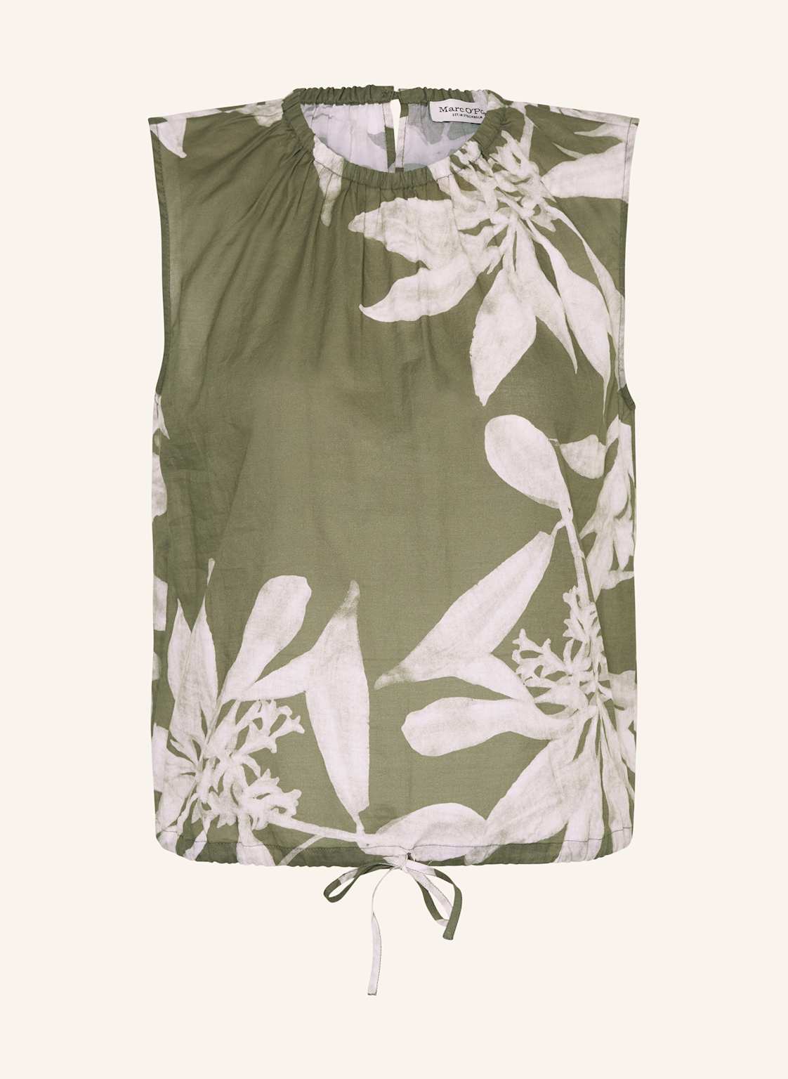 Marc O'polo Bluzka Bez Rękawów gruen