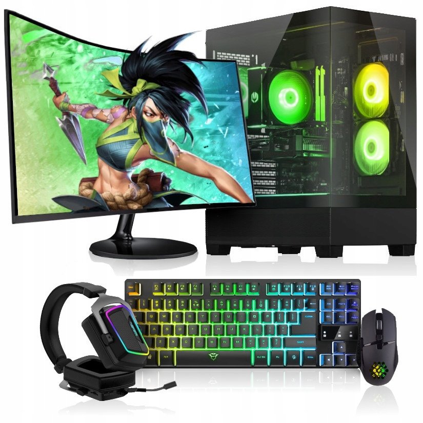 ZESTAW KOMPUTER GAMINGOWY DO GIER PRIME XT / Ryzen 7 5700X / RX 7600XT/64GB