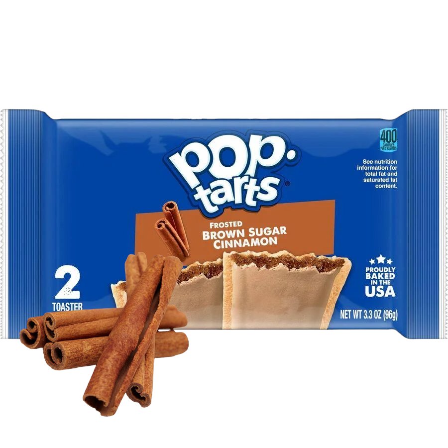 .Pop Tarts Frosted Brown Cinnamon Sugar 96g