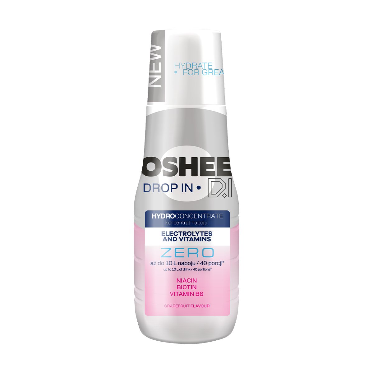 OSHEE Drop In ZERO hydrokoncentrat grapefruit 500 ml