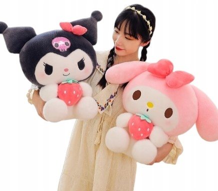 Kuromi Crewmate Sanrio Pluszowa Maskotka Przytulanka Pluszak 45 Cm
