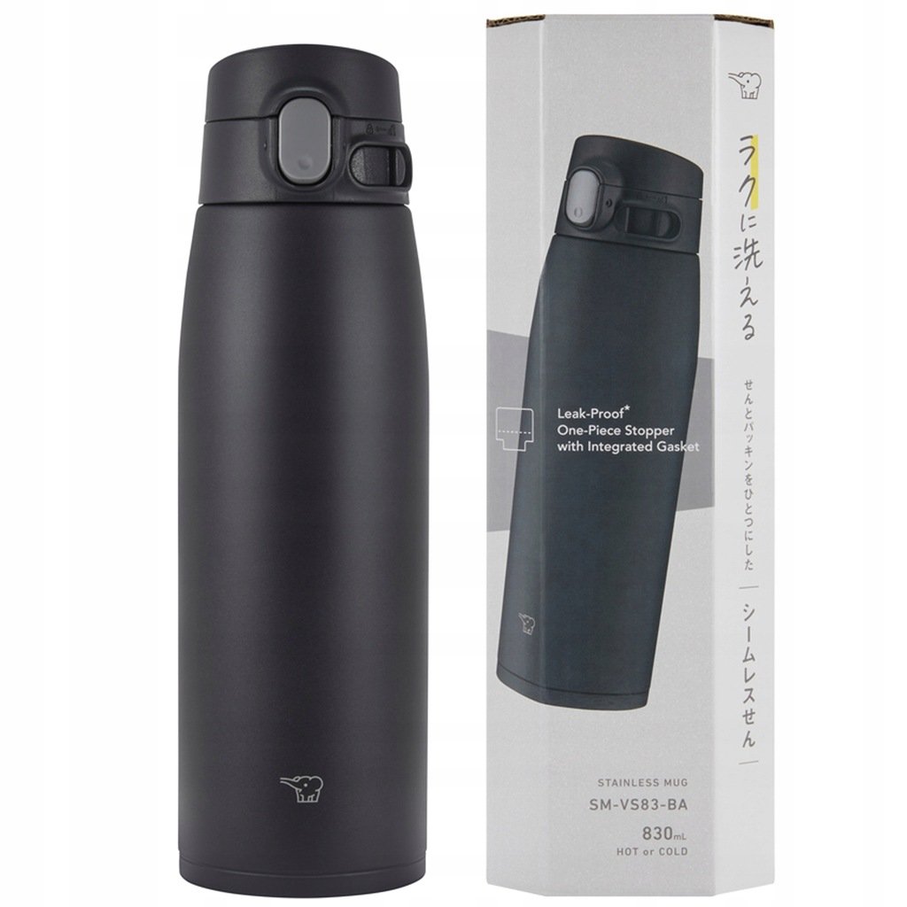 Japoński Kubek termiczny ZOJIRUSHI SM-VS83-BA 830 ml Czarny