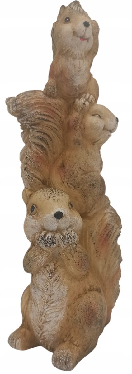 FIGURKA OGRODOWA WIEWIÓRKA RZEŹBA DO OGRODU NA TARAS BALKON 30 cm