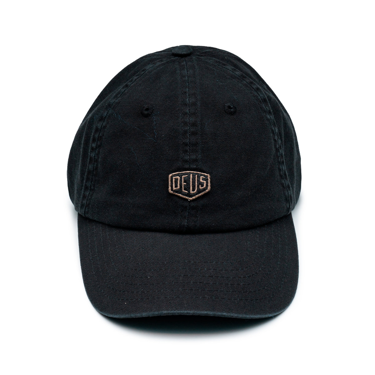 Cappello Adulto unisex Deus Ex Machina Shield Standard Dad Cap Black