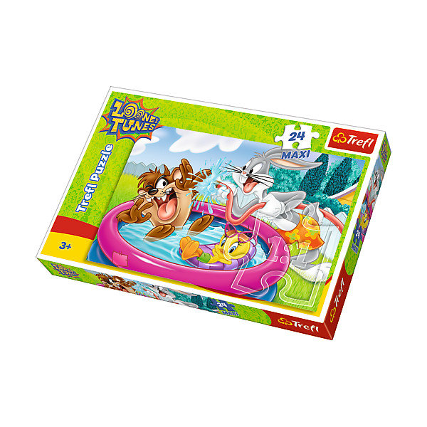 Trefl, puzzle, Maxi, Zwariowane Melodie, 24 el.