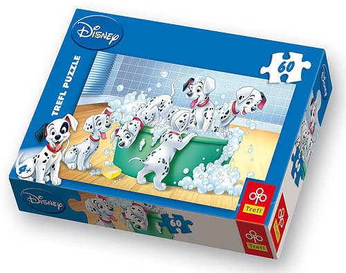Trefl, puzzle, Disney, 101 Dalmatyńczyków, 24 el.